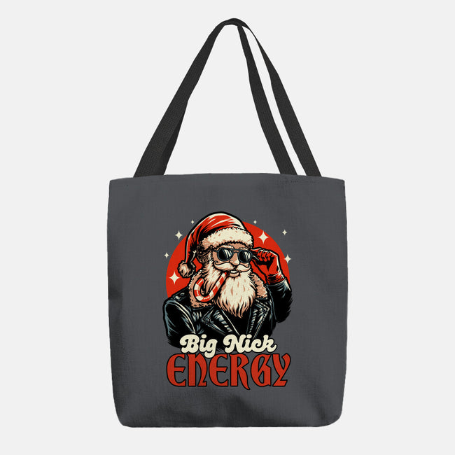 Big Santa Claus Energy-None-Basic Tote-Bag-Studio Mootant