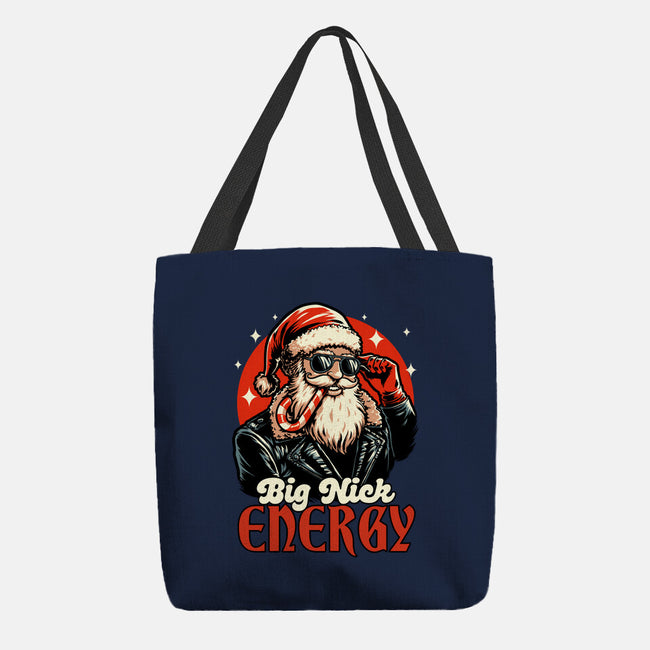 Big Santa Claus Energy-None-Basic Tote-Bag-Studio Mootant