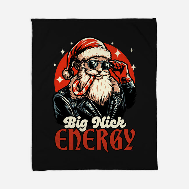 Big Santa Claus Energy-None-Fleece-Blanket-Studio Mootant