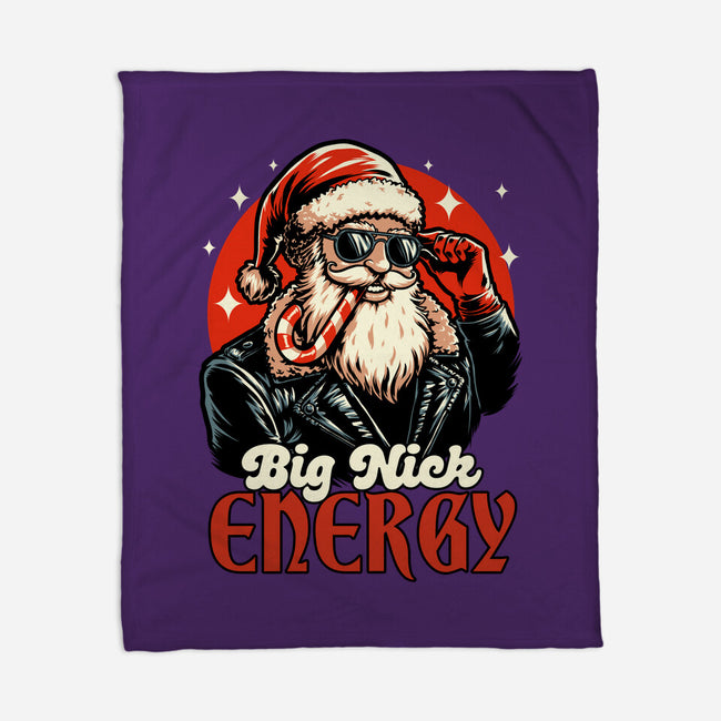 Big Santa Claus Energy-None-Fleece-Blanket-Studio Mootant