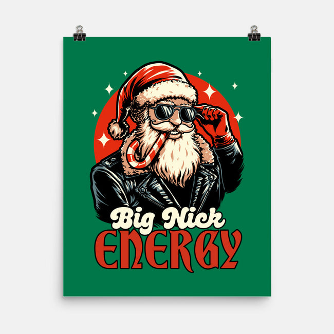 Big Santa Claus Energy-None-Matte-Poster-Studio Mootant