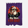 Big Santa Claus Energy-None-Polyester-Shower Curtain-Studio Mootant