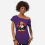 Big Santa Claus Energy-Womens-Off Shoulder-Tee-Studio Mootant