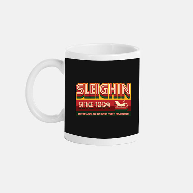 Sleighin Since 1809-None-Mug-Drinkware-Whimsical Thinker