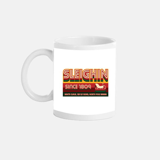 Sleighin Since 1809-None-Mug-Drinkware-Whimsical Thinker