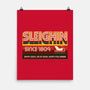 Sleighin Since 1809-None-Matte-Poster-Whimsical Thinker