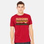 Sleighin Since 1809-Mens-Heavyweight-Tee-Whimsical Thinker