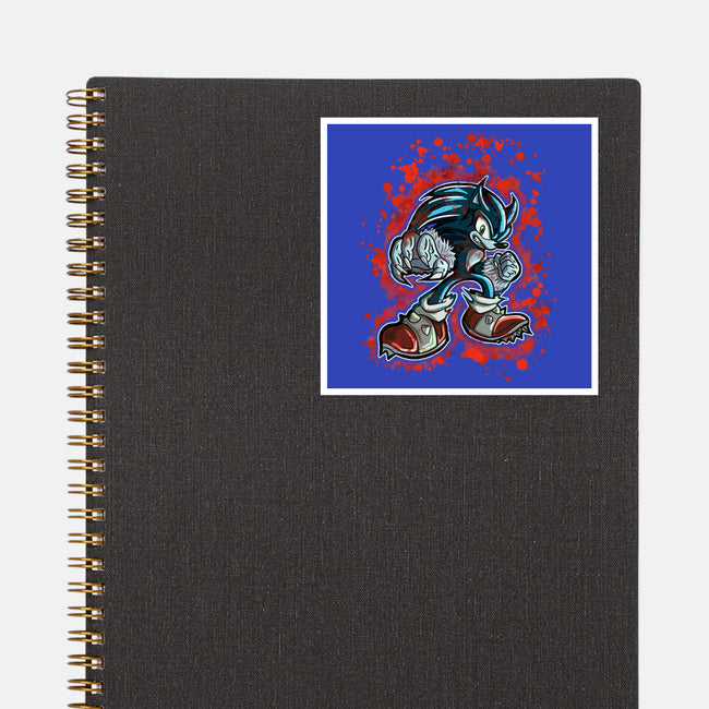 Sonic Beast-None-Glossy-Sticker-nickzzarto