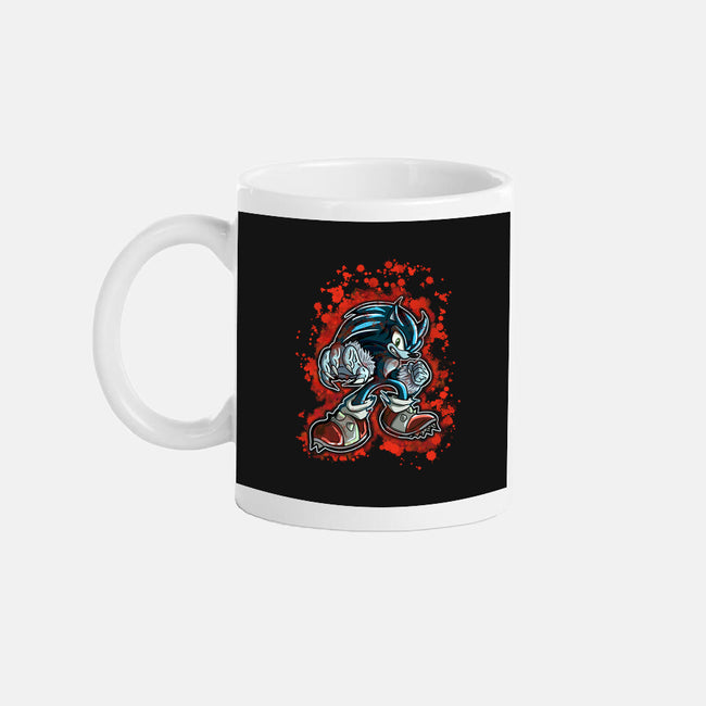 Sonic Beast-None-Mug-Drinkware-nickzzarto