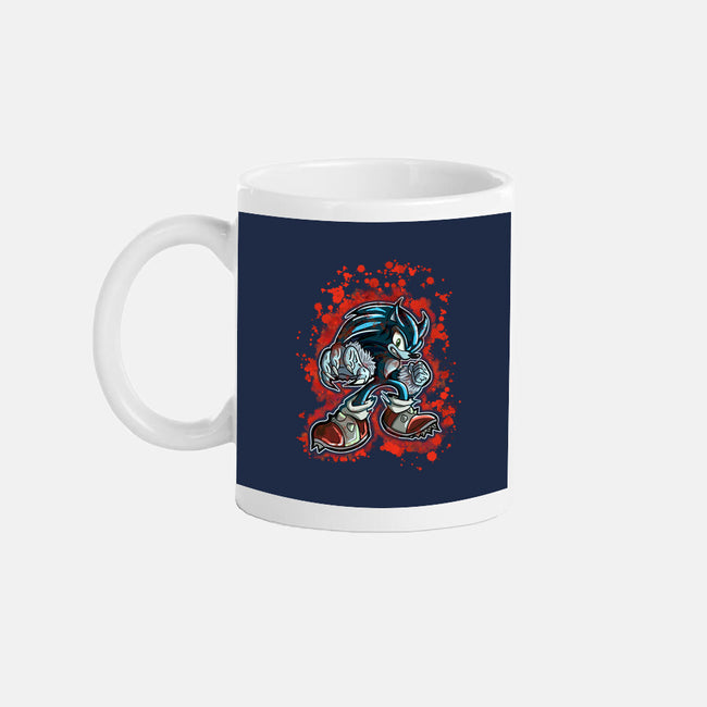 Sonic Beast-None-Mug-Drinkware-nickzzarto