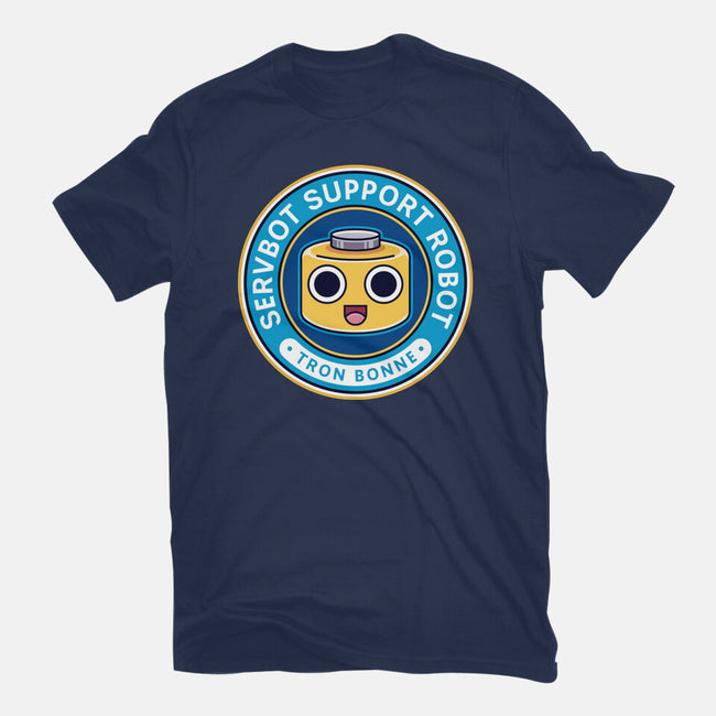 Servbot Emblem-Mens-Heavyweight-Tee-LAGELANTEE