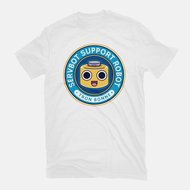 Servbot Emblem-Mens-Heavyweight-Tee-LAGELANTEE