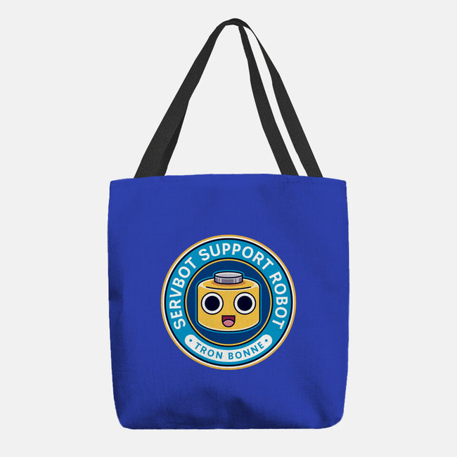 Servbot Emblem-None-Basic Tote-Bag-LAGELANTEE