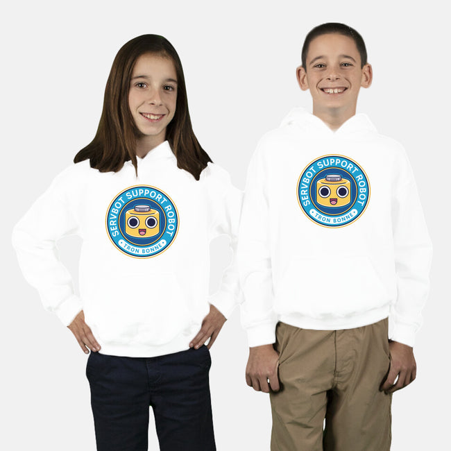 Servbot Emblem-Youth-Pullover-Sweatshirt-LAGELANTEE