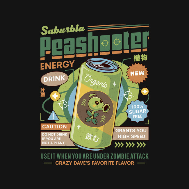 Peashooter Energy Drink-None-Removable Cover w Insert-Throw Pillow-LAGELANTEE