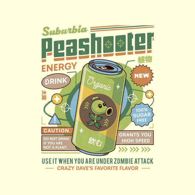 Peashooter Energy Drink-None-Polyester-Shower Curtain-LAGELANTEE