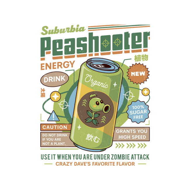 Peashooter Energy Drink-Womens-Fitted-Tee-LAGELANTEE