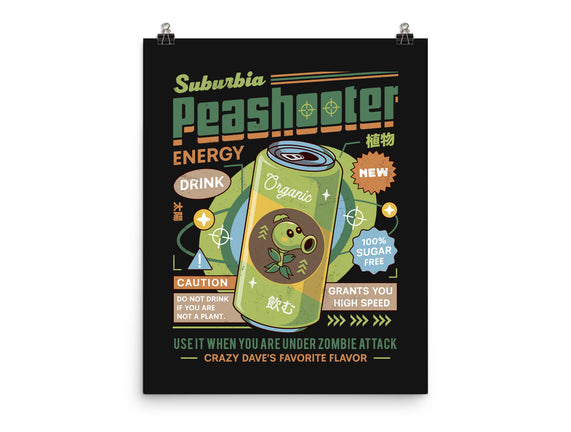 Peashooter Energy Drink