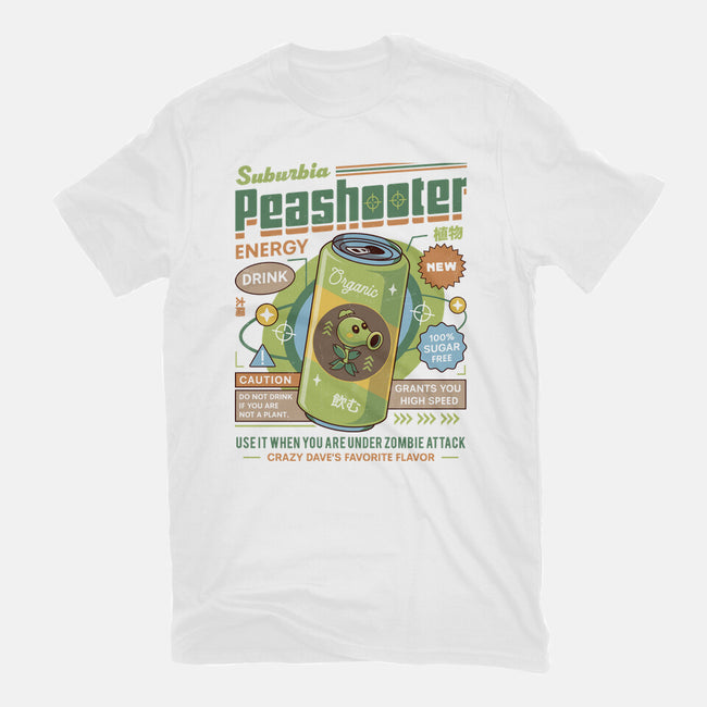 Peashooter Energy Drink-Womens-Fitted-Tee-LAGELANTEE