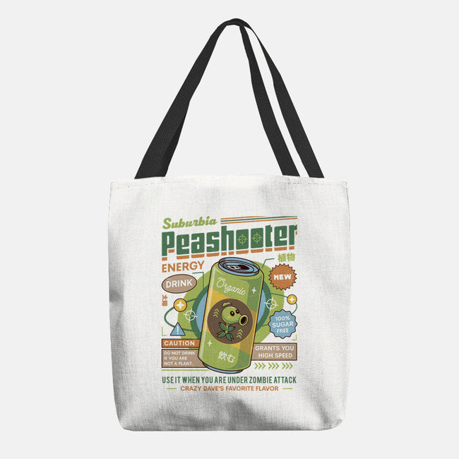 Peashooter Energy Drink-None-Basic Tote-Bag-LAGELANTEE