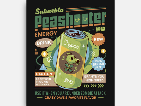 Peashooter Energy Drink