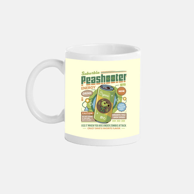 Peashooter Energy Drink-None-Mug-Drinkware-LAGELANTEE