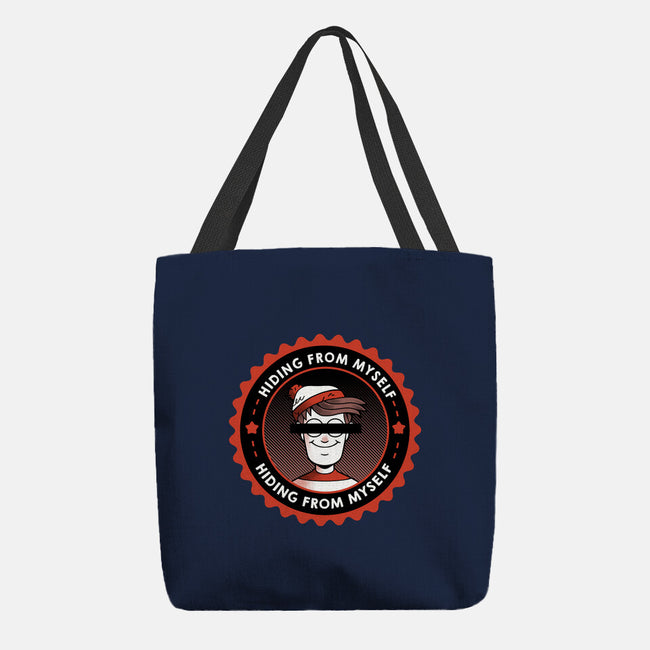 Hiding From Myself-None-Basic Tote-Bag-tobefonseca