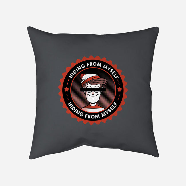 Hiding From Myself-None-Removable Cover w Insert-Throw Pillow-tobefonseca