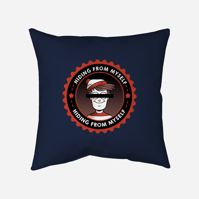 Hiding From Myself-None-Removable Cover w Insert-Throw Pillow-tobefonseca