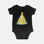 Ducks Christmas Tree-Baby-Basic-Onesie-Vallina84