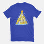 Ducks Christmas Tree-Womens-Fitted-Tee-Vallina84