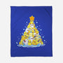 Ducks Christmas Tree-None-Fleece-Blanket-Vallina84