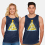 Ducks Christmas Tree-Unisex-Basic-Tank-Vallina84