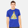 Ducks Christmas Tree-Mens-Heavyweight-Tee-Vallina84