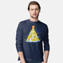 Ducks Christmas Tree-Mens-Long Sleeved-Tee-Vallina84