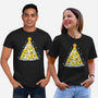 Ducks Christmas Tree-Unisex-Basic-Tee-Vallina84