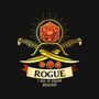 Rogue D20-None-Stretched-Canvas-D20 Tees