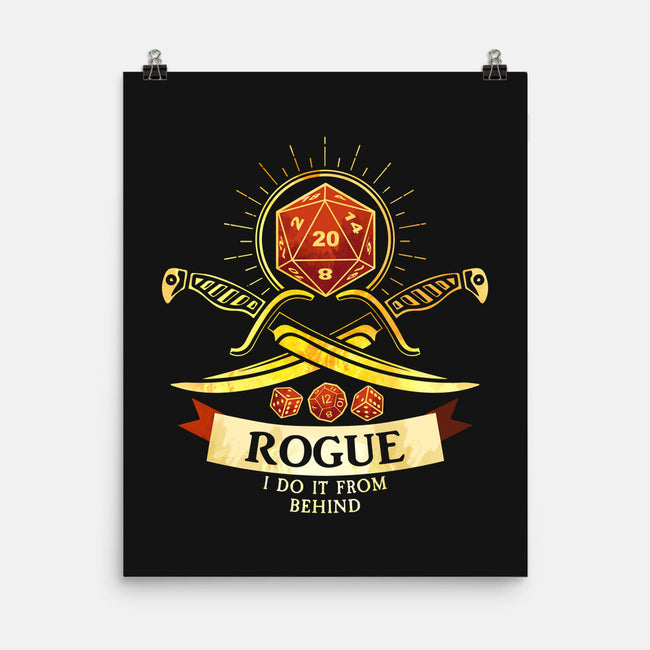 Rogue D20-None-Matte-Poster-D20 Tees