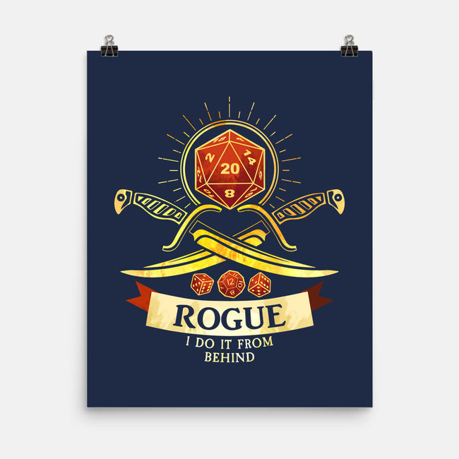 Rogue D20-None-Matte-Poster-D20 Tees