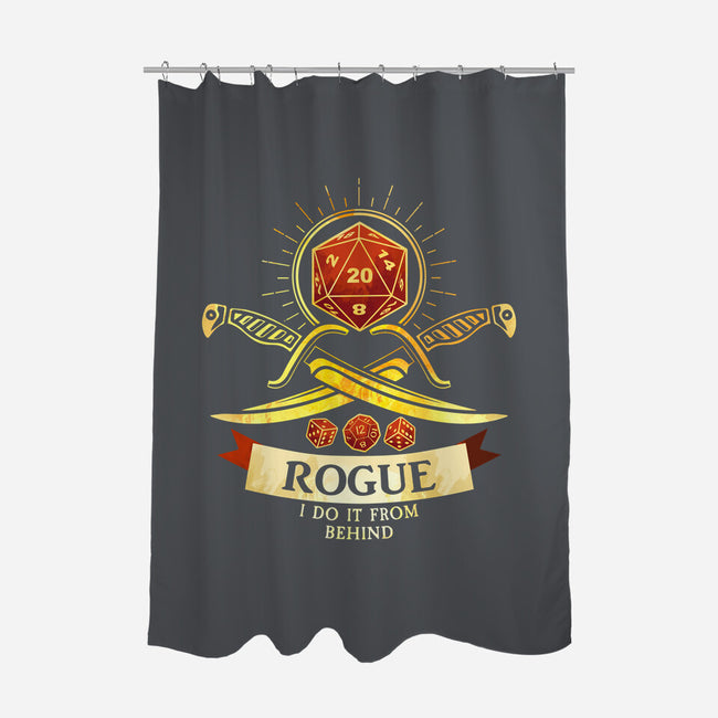 Rogue D20-None-Polyester-Shower Curtain-D20 Tees