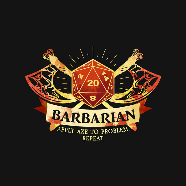 Barbarian-Unisex-Baseball-Tee-D20 Tees