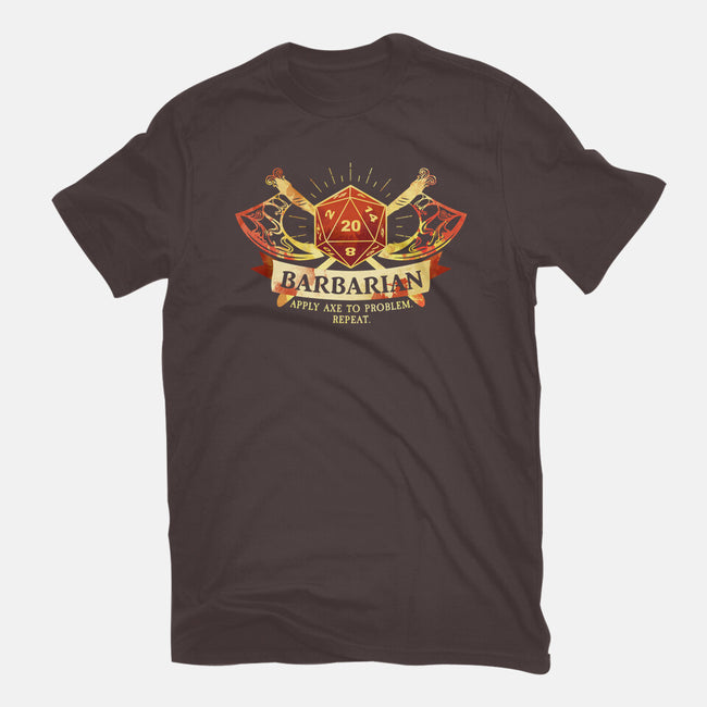 Barbarian-Mens-Heavyweight-Tee-D20 Tees