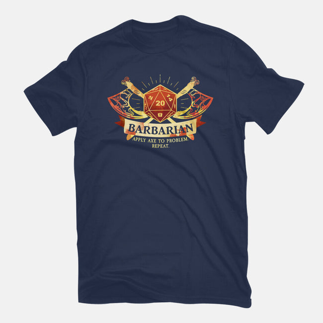 Barbarian-Mens-Premium-Tee-D20 Tees