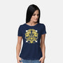 Pirate Radio Captain-Womens-Basic-Tee-estudiofitas