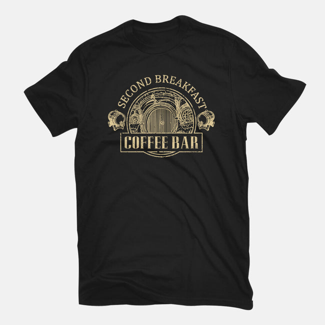 Second Breakfast Coffee Bar-Mens-Heavyweight-Tee-fanfabio