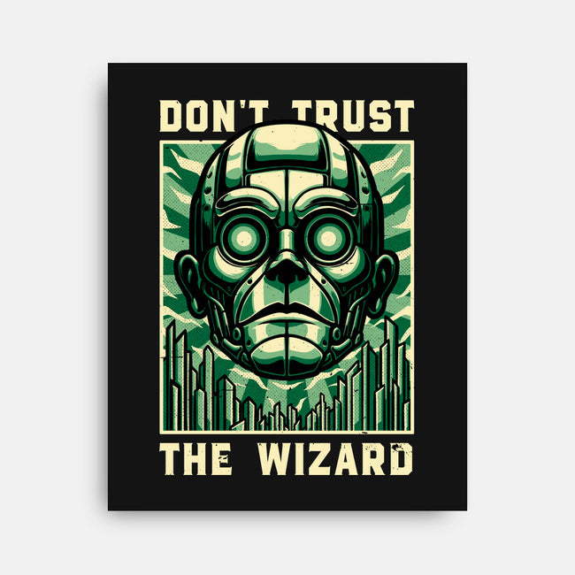 The Wizard Lies-None-Stretched-Canvas-Studio Mootant