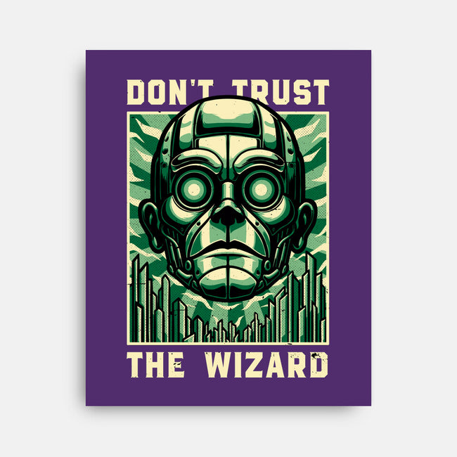 The Wizard Lies-None-Stretched-Canvas-Studio Mootant