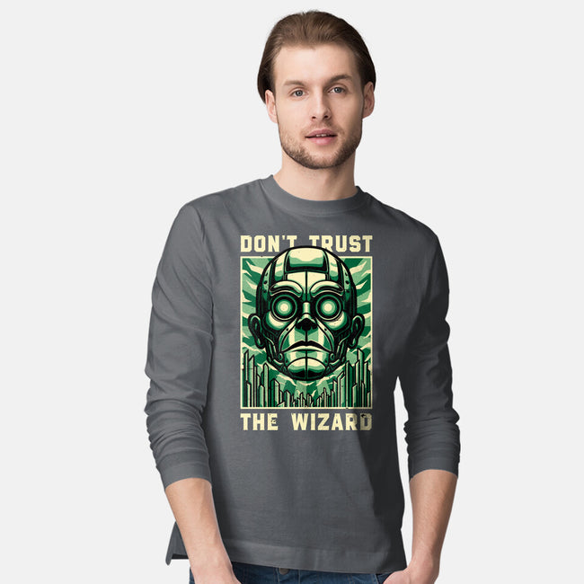 The Wizard Lies-Mens-Long Sleeved-Tee-Studio Mootant