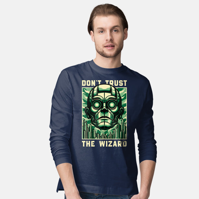 The Wizard Lies-Mens-Long Sleeved-Tee-Studio Mootant