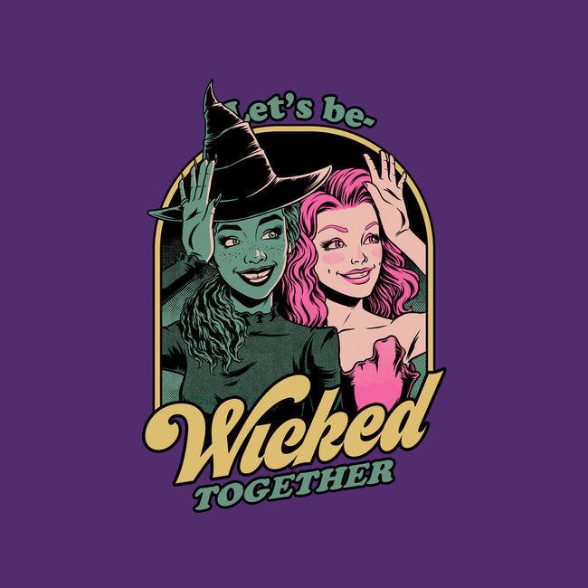 Green Pink Witches-Womens-Fitted-Tee-Studio Mootant